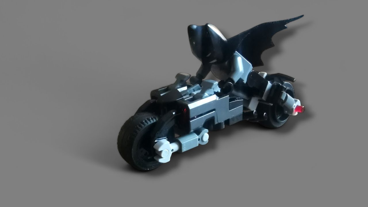 Lego Batman Motorcycle moc - tutorial