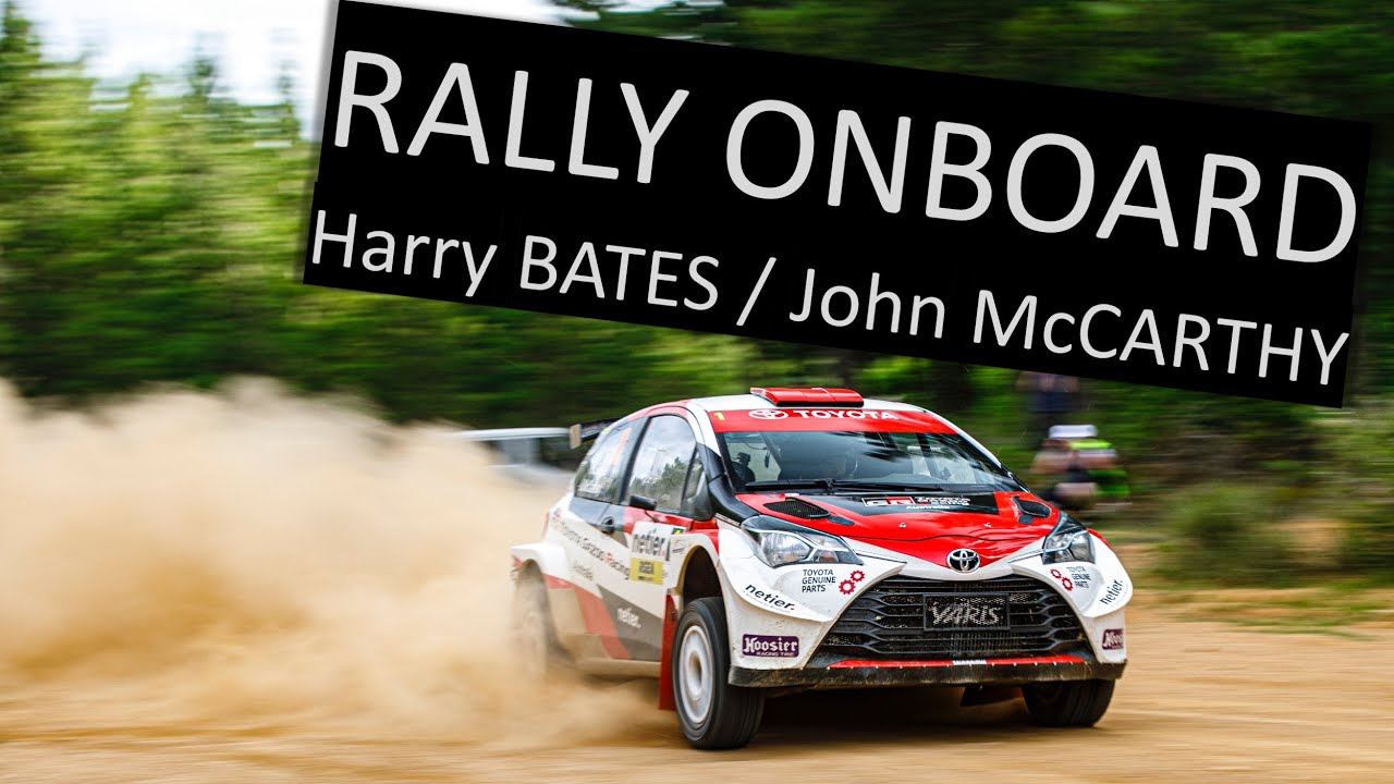 ONBOARD Harry Bates / John McCarthy | 2020 Netier National Capital Rally | TOYOTA YARIS AP4