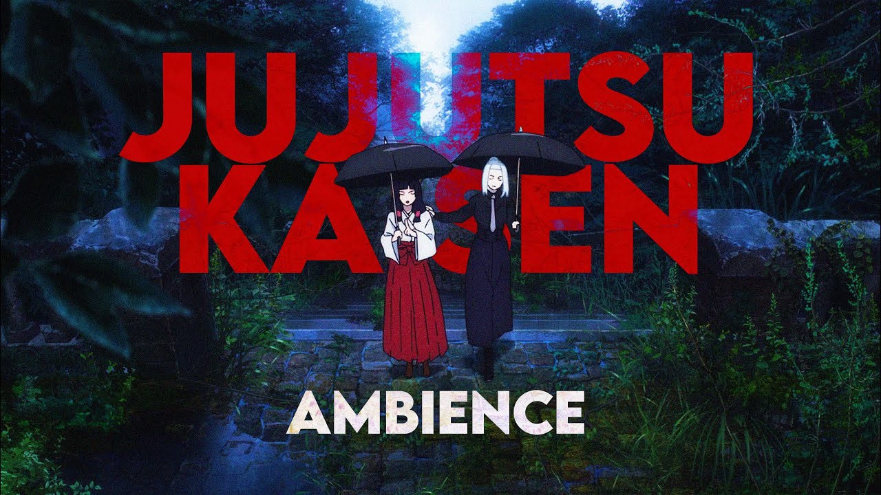 Jujutsu Kaisen 2 Heavy Rain & Distant Thunder Ambience at Hogwarts