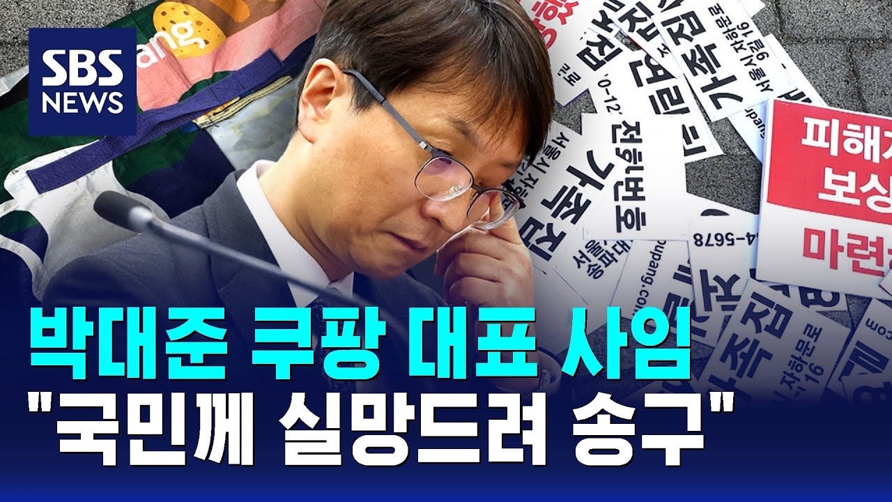 박대준 쿠팡 대표 사임&hellip;