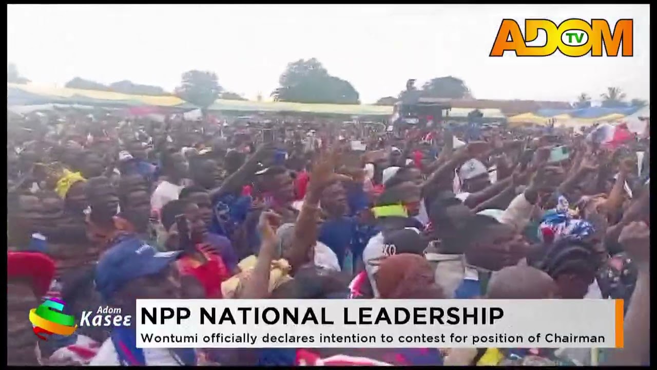 NPP National Leadership: Wontumi officially declares intention to contest for position of chairman