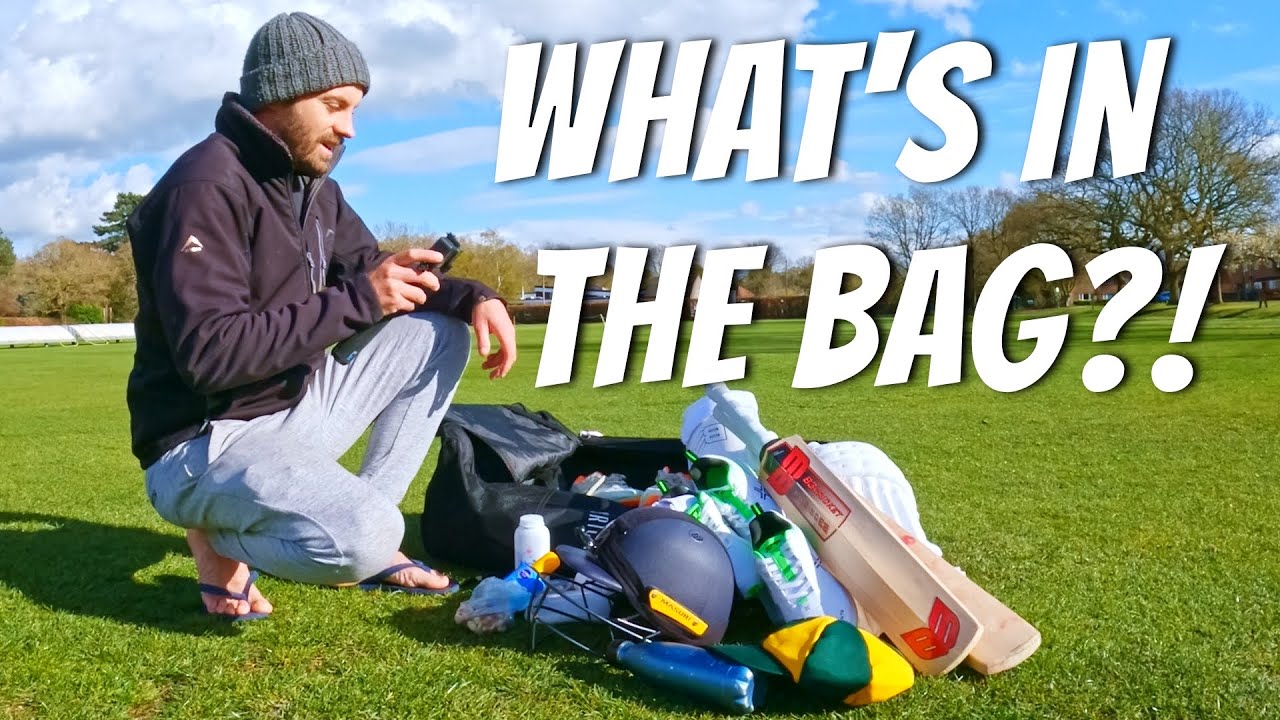 What's in my CRICKET BAG?!