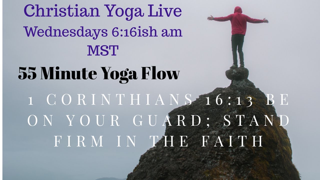 Standing Firm for God | Christian Power Flow Yoga | Strength in Faith