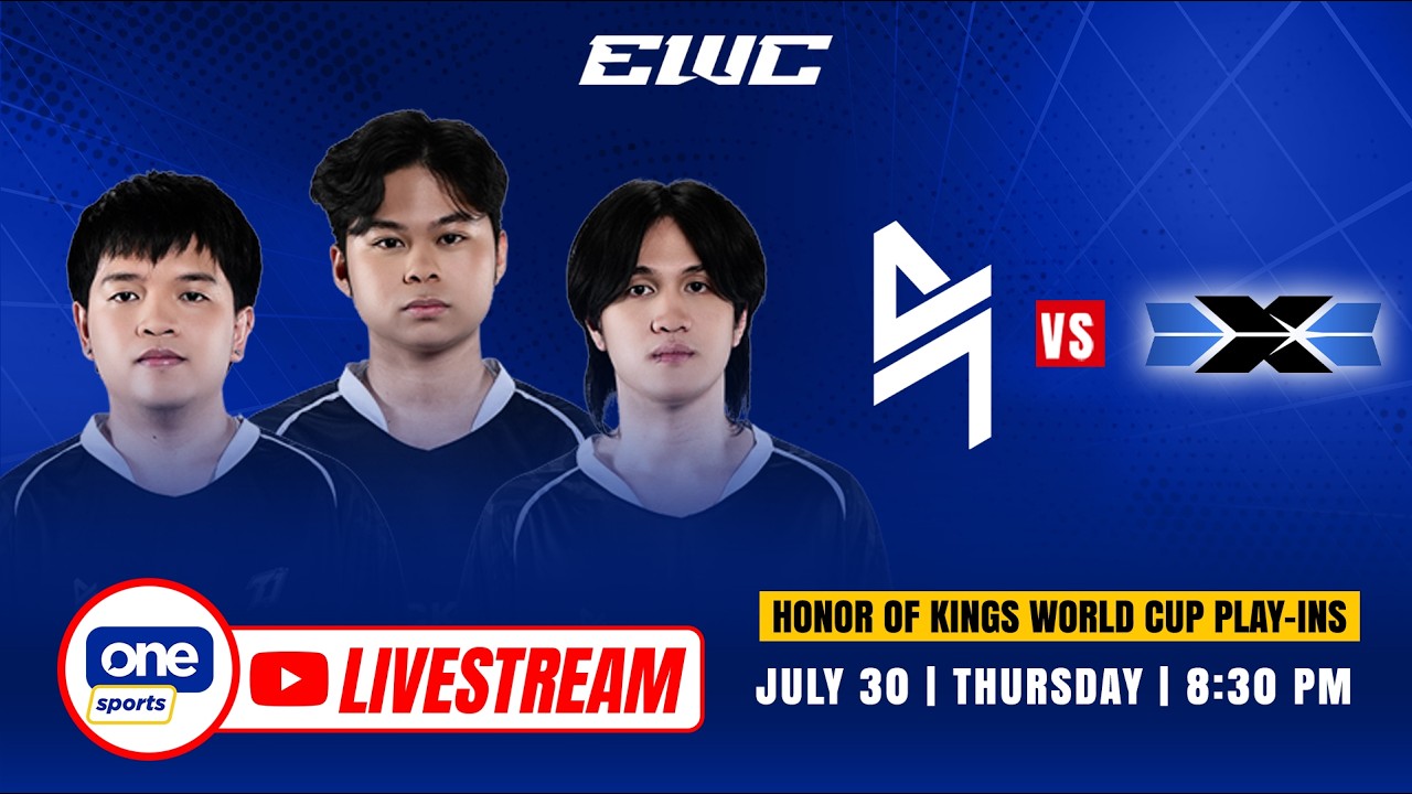 LIVE: HONOR OF KINGS (KWC) - PLAY-INS | ESPORTS WORLD CUP | JULY 30, 2026