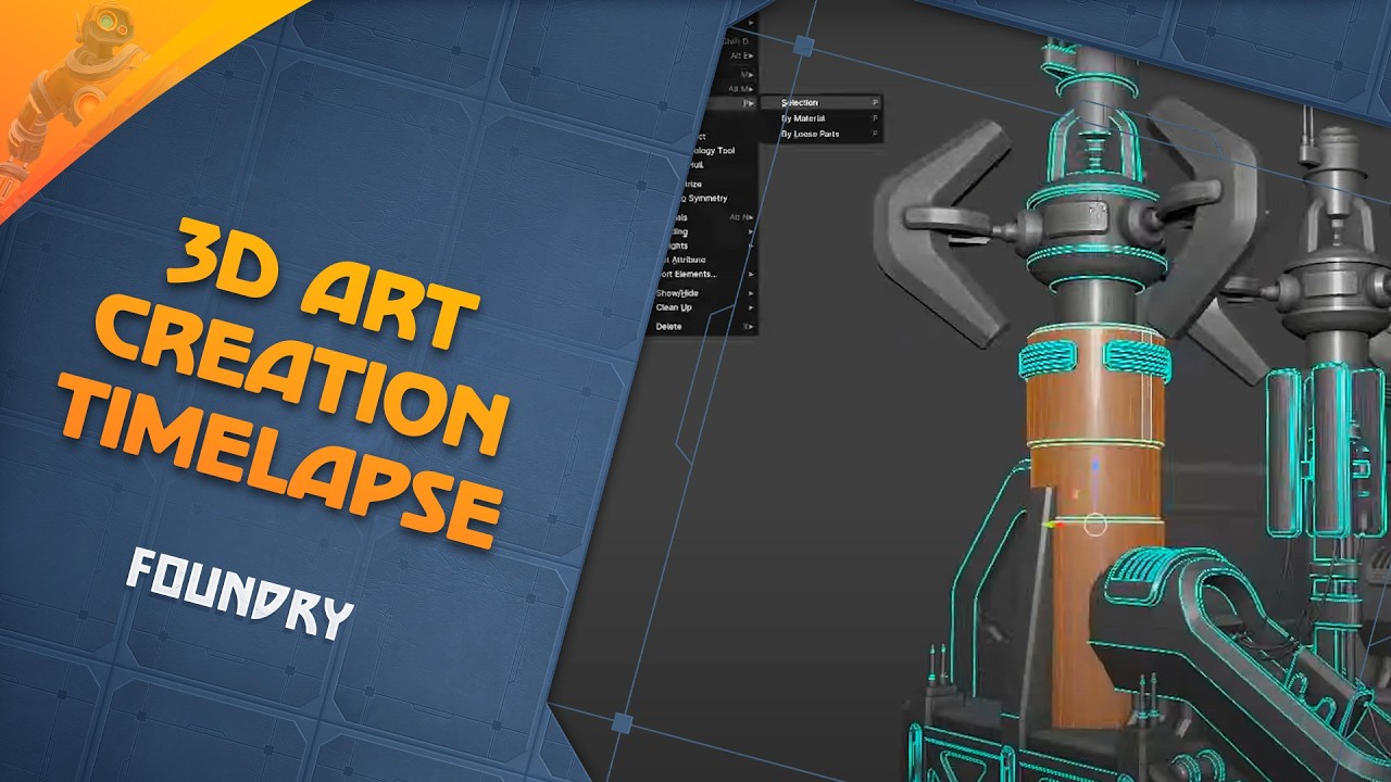 Stunning! Map Scanner 3D Art Creation Timelapse for FOUNDRY