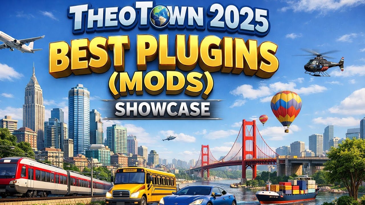 TheoTown 2025 | Лучшие плагины и моды для градостроительства нового уровня