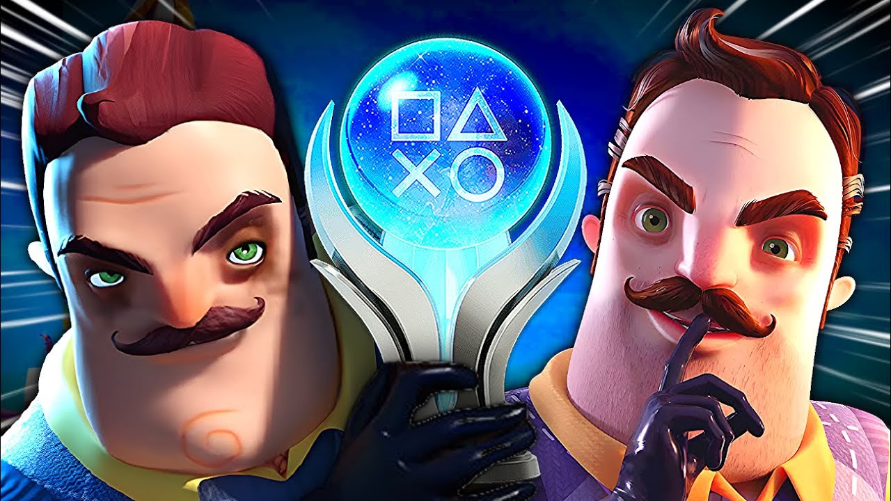 Я получил платину в ОБЕИХ играх Hello Neighbour и теперь жалею обо всем...