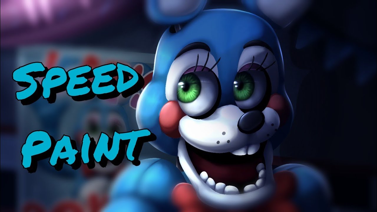 Toy Bonnie  (Fnaf 2 Speedpaint)