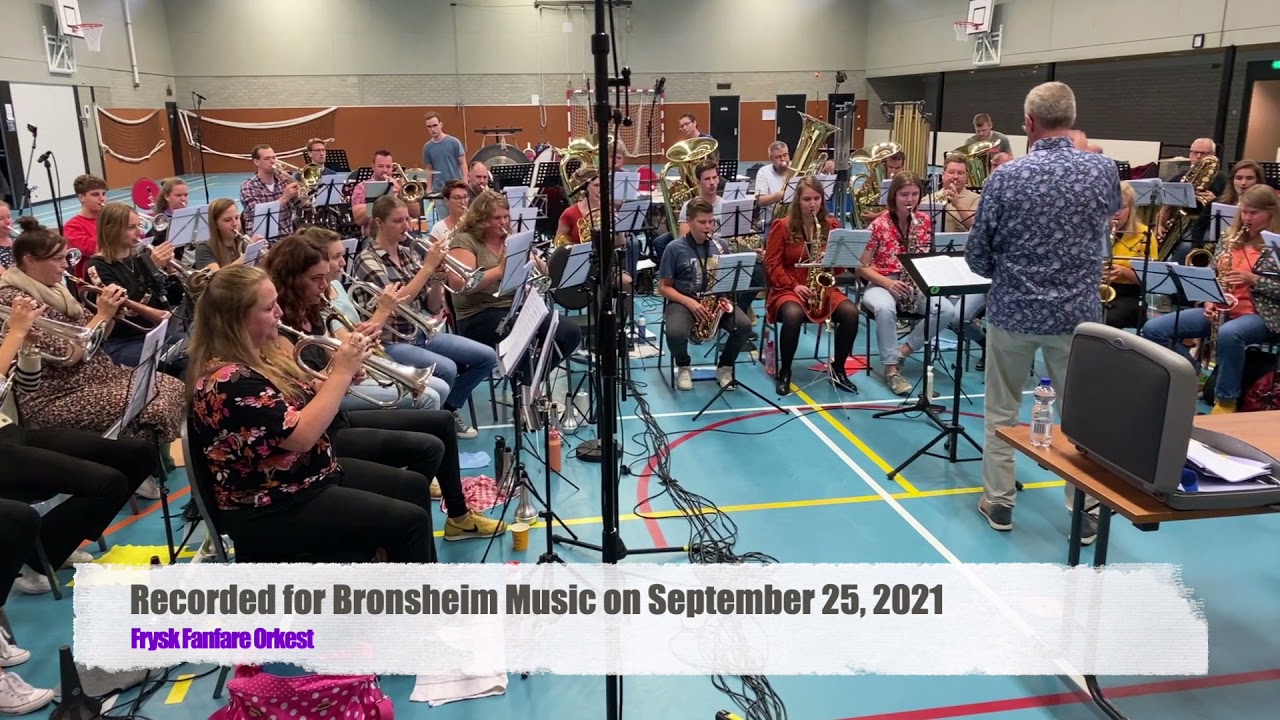 Frysk Fanfare Orkest speelt 