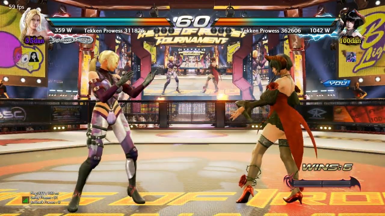 Tekken 7 - TNS | Karu (Nina) vs Minhler (Eliza)