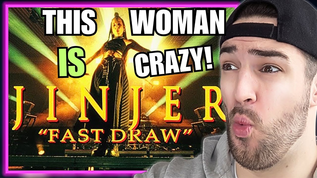 Реакция на JINJER — Fast Draw | БЕЗУМНЫЙ вокал и мощь! | Первая реакция