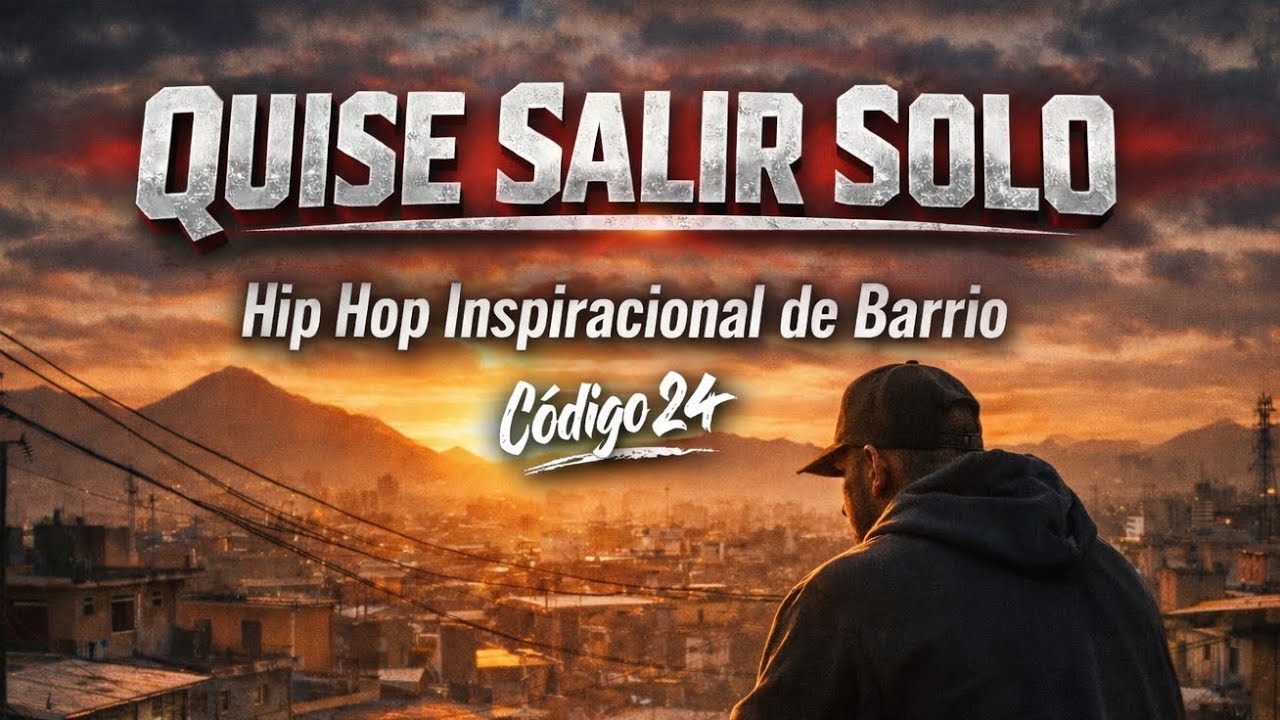 Quise Salir Solo – Hip Hop Inspiracional de Barrio | Historia de Adicción y Superación 