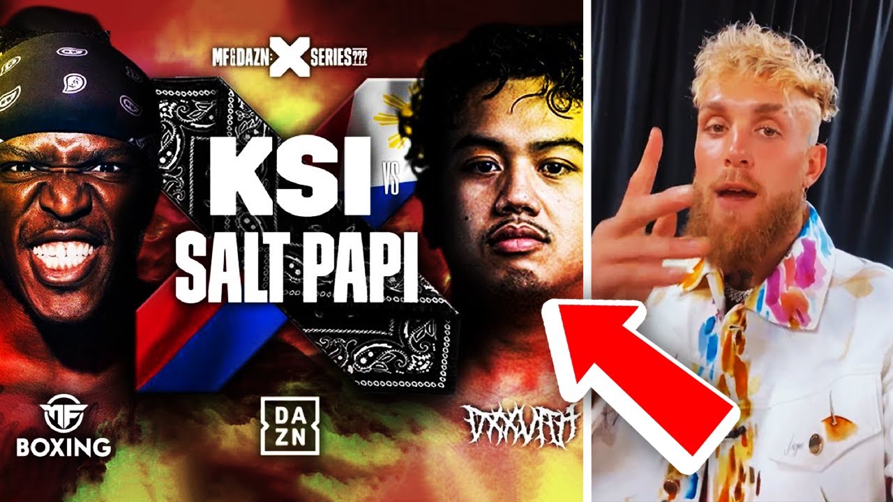 Jake Paul Goes OFF On KSI Salt Papi Call Out