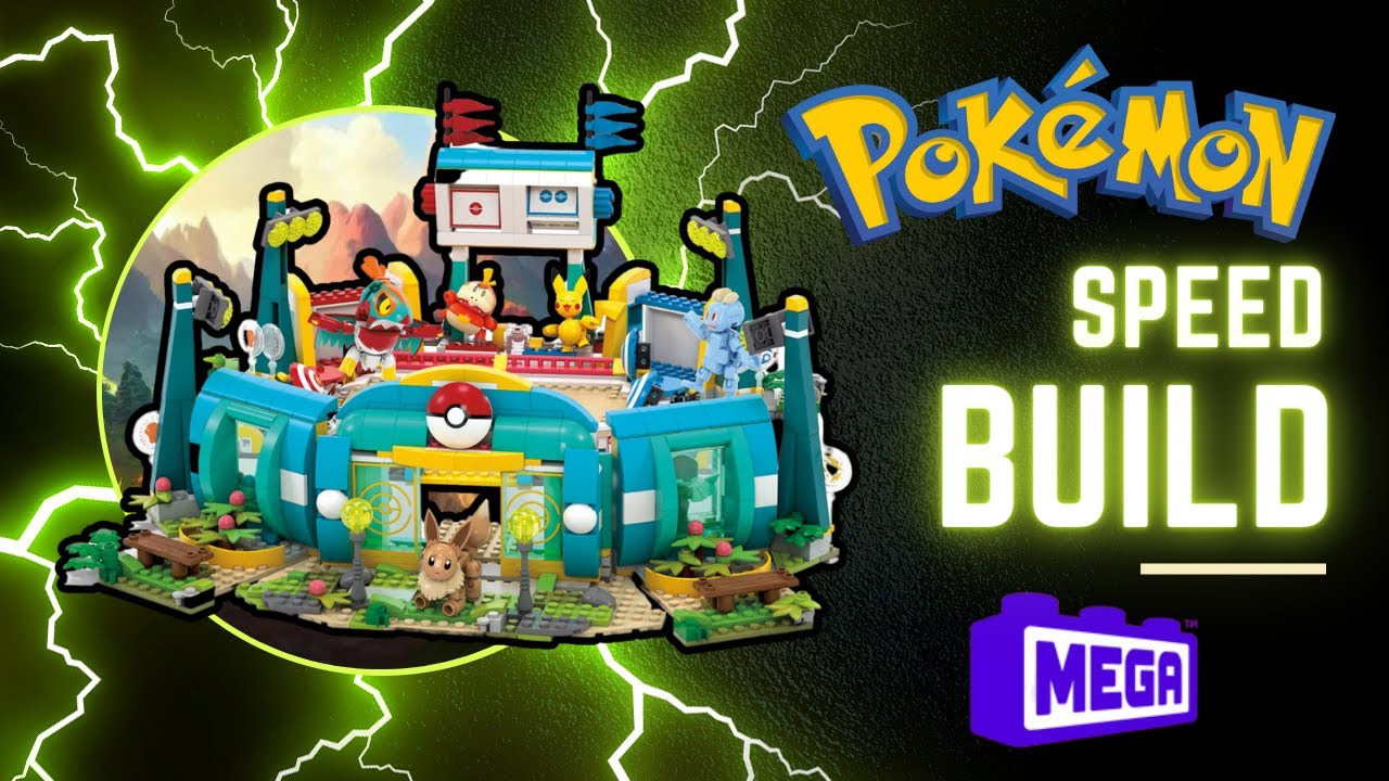 Training Stadium Pokémon Mega Construx Speed Build
