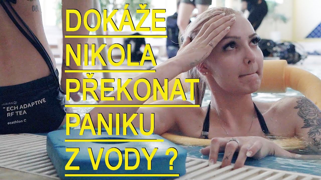 LVICE # 5. / Nikola má panický strach z vody. Vydrží 5 minut pod hladinou? (Reality-Show Lvice)