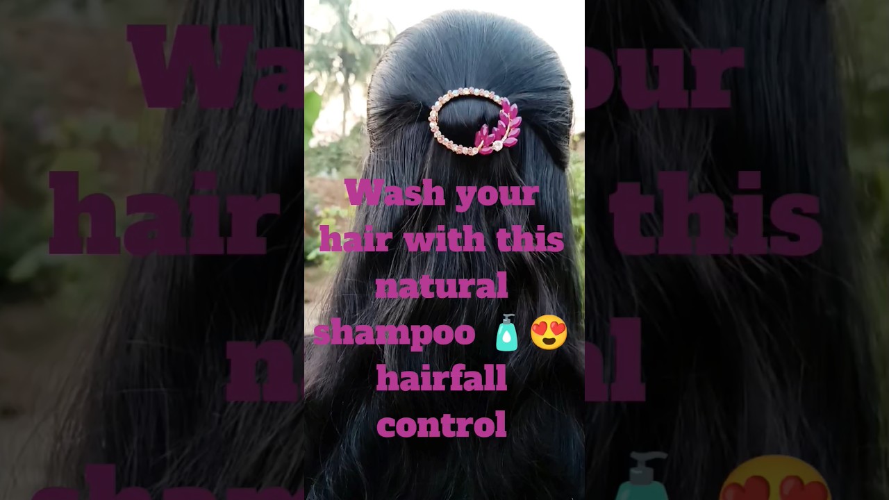 🌺home made shampoo 🧴😍 #forlonghair  #chemicalfree #viralshampoo #ytstudio #india #stophairfall