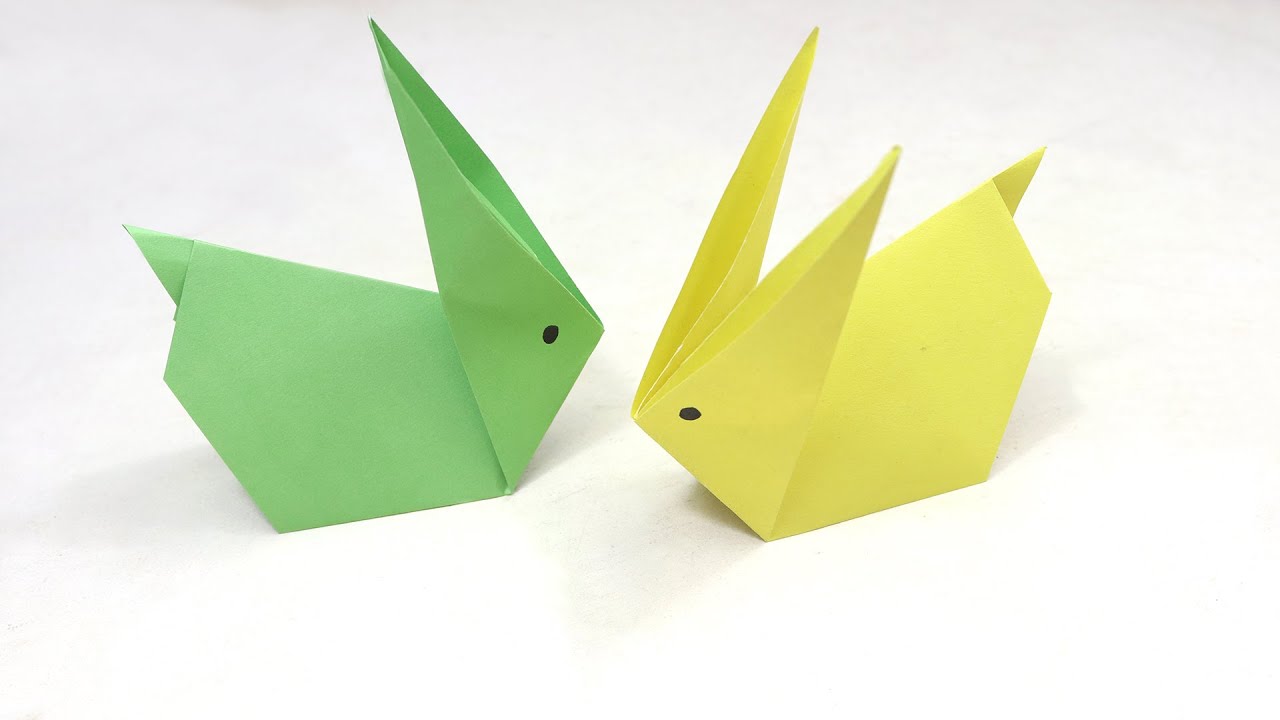 How to Make Rabbit Step by Step - Easy Origami Rabbit