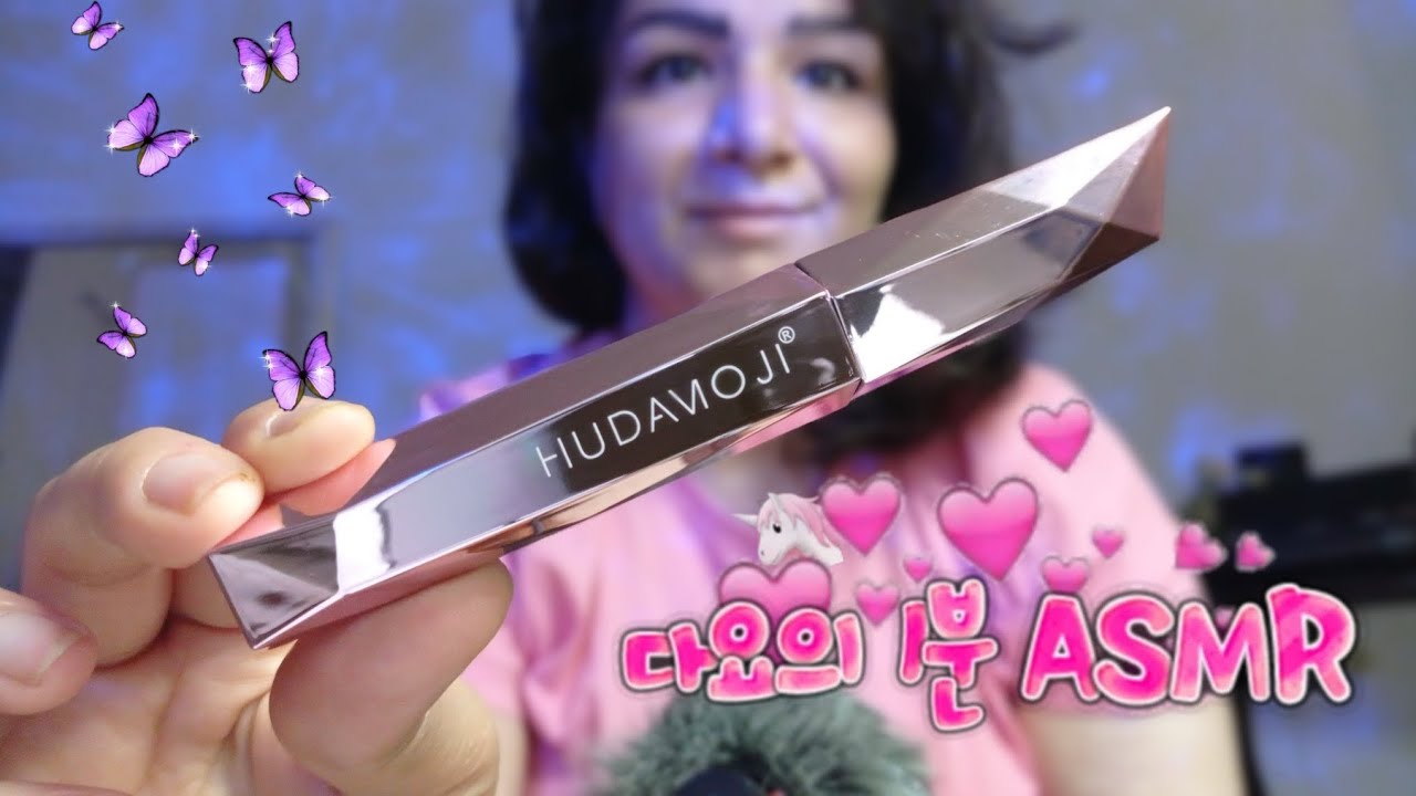 asmr doing your makeup With pink makeup 🩷#asmr
