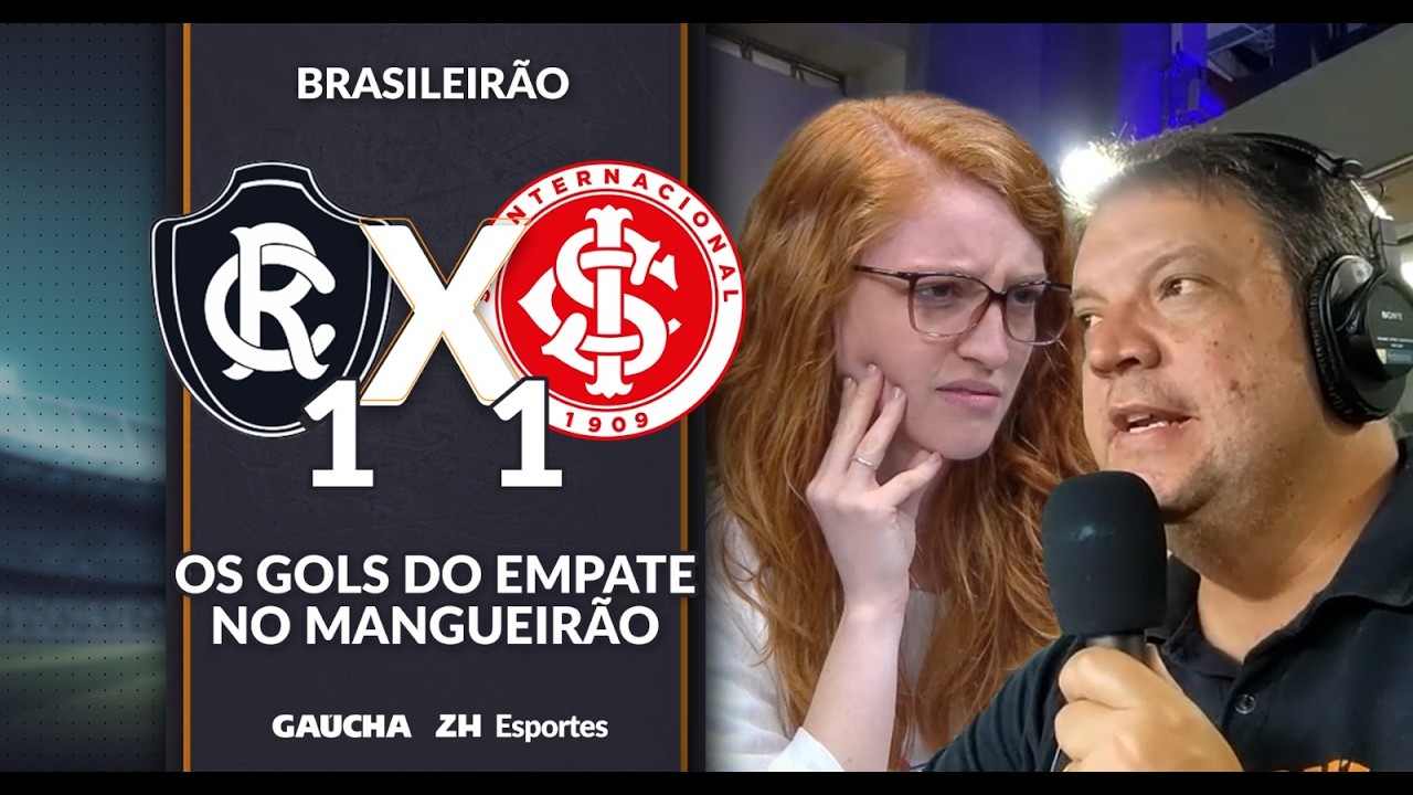 REMO 1x1 INTER: OS GOLS DO EMPATE COLORADO NA NARRAÇÃO DE GUSTAVO MANHAGO | 25/02/2026