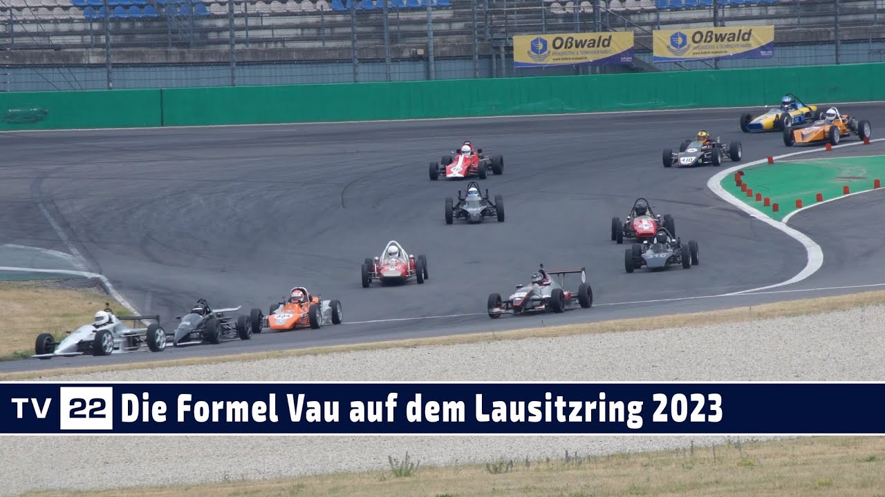 MOTOR TV22: Das Rennen der Historischen Formel Vau am Lausitzring bei der P9 Challenge 2023