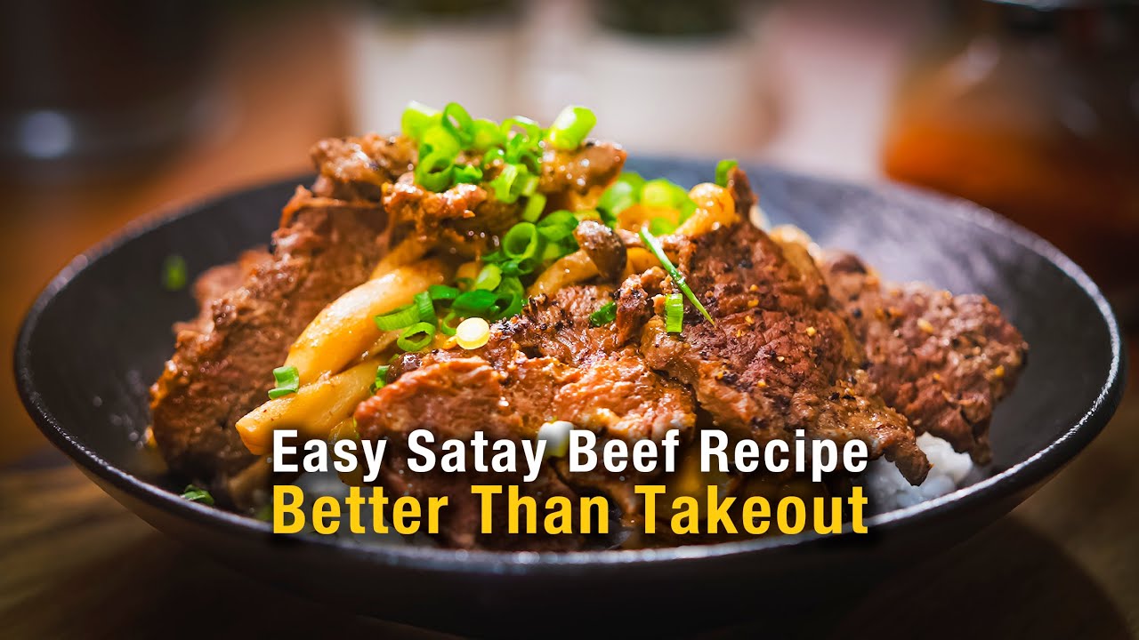 This Garlic Satay Beef Is Crazy Flavorful