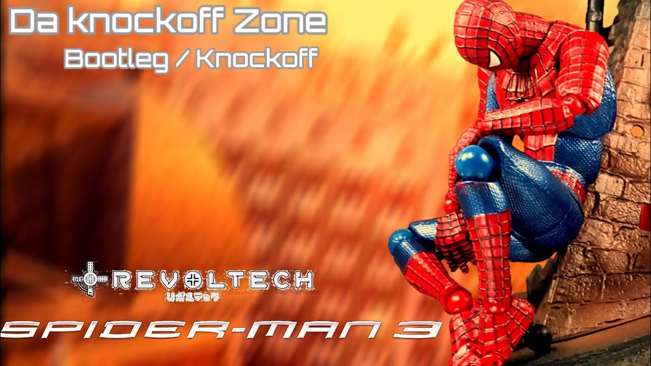 Spiderman Revoltech Alternativo Aliexpress Reseña y Analisis #marvel #review #unboxing #mcu #spidey