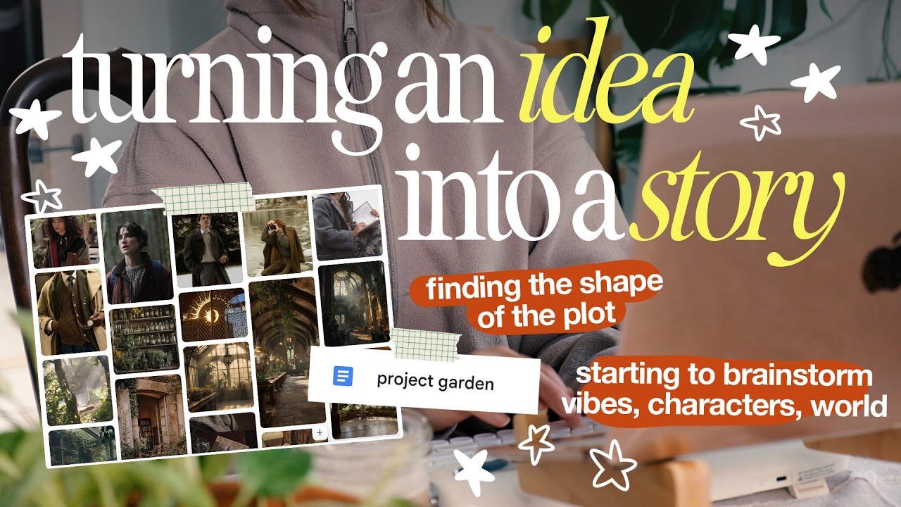how i develop my book ideas ✍️ (getting from a premise to a plot)