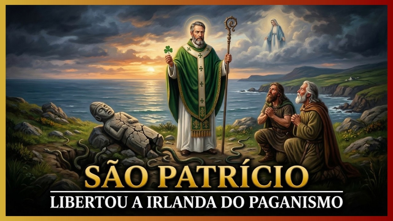 São Patrício: O Trevo Que Esmagou a Irlanda Pagã | História Completa