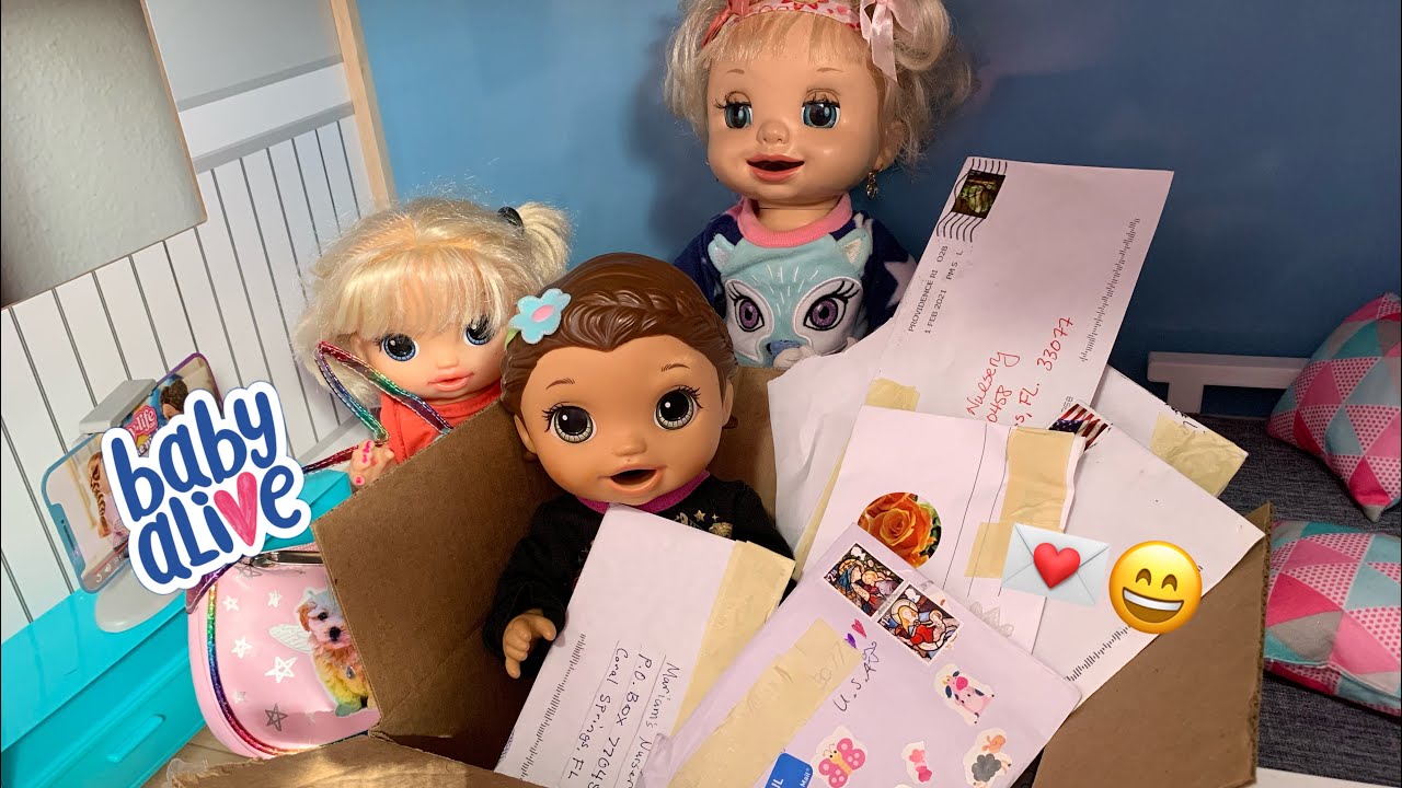 BABY ALIVE FAN MAIL Unboxing ! 💌