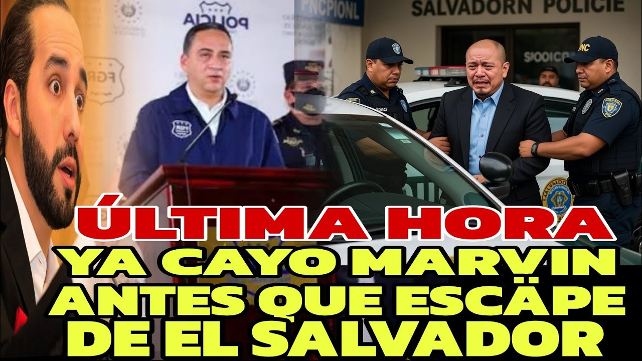 YA CAYO ! MARVIN AGUILAR ANTES QUE SE ESC4PE DE EL SALVADOR , AHORA ENFRENTE LA LEY DIRECTO AL CECOT