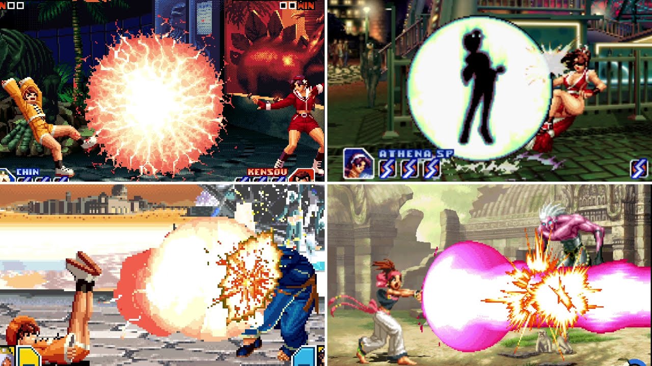 Evolution of Bao and Momoko's Super Moves in The King of Fighters Series