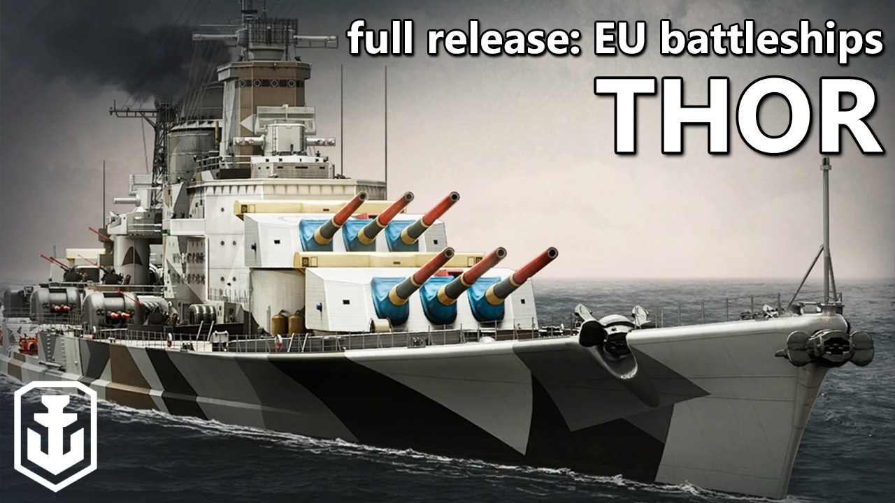 EU Battleships Released for Everyone (World of Warships)