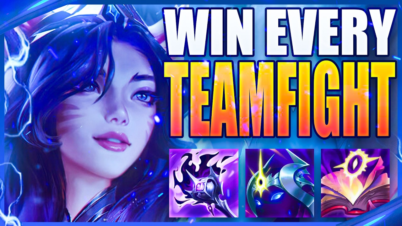 HOW TO WIN every Single TEAMFIGHT with AHRI