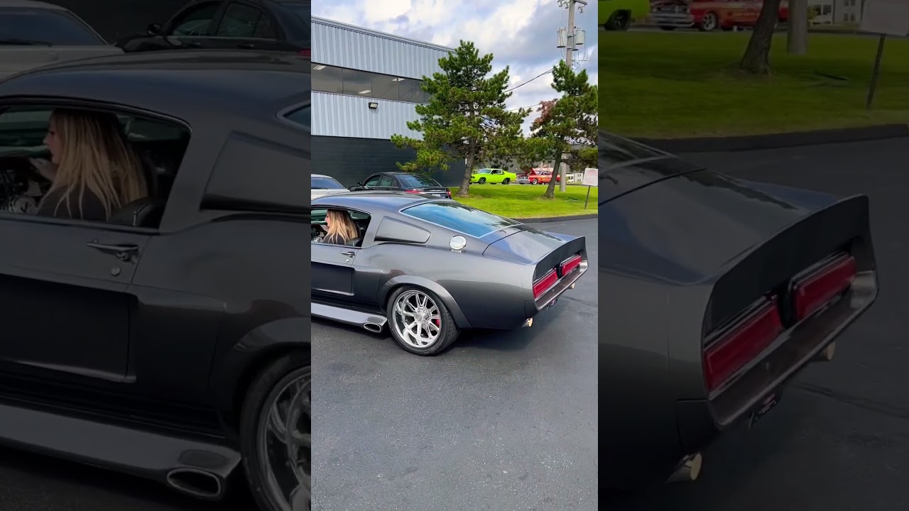 Listen to this sweet 1968 Ford Mustang Fastback Licensed Eleanor powered by a 5.0L Coyote V8!