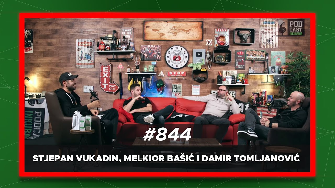Podcast Inkubator #844 - Marko, Stjepan Vukadin, Melkior Bašić i Damir Tomljanović