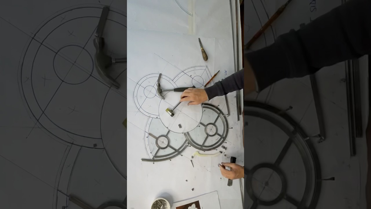 How is stained glass made?