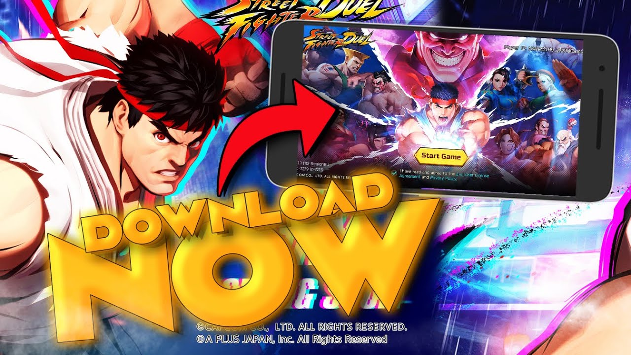DOWNLOAD GLOBAL STREET FIGHTER DUEL NOW!!! (beginner tips...)