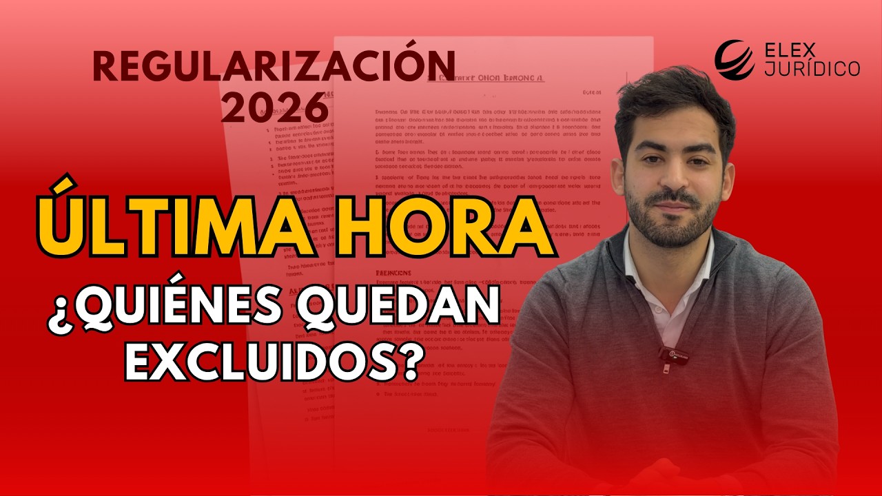 NUEVO BORRADOR de la REGULARIZACIÓN 2026
