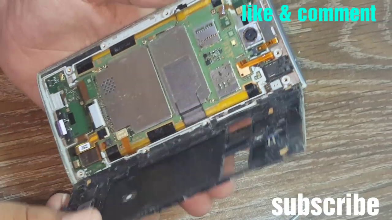 Sharp aquos 305SH full how to disassembly
