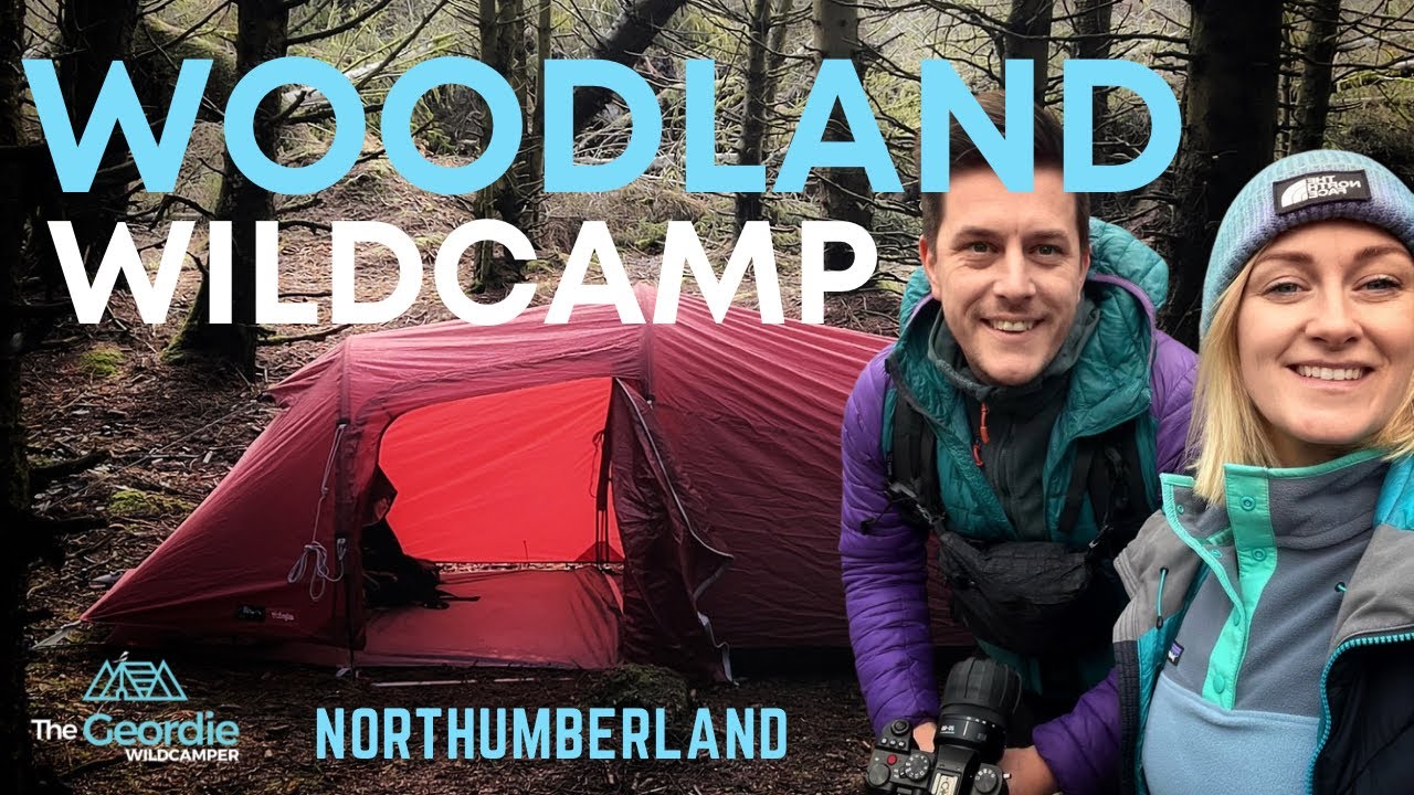 A Night in a HAUNTED forest..(wild camping)