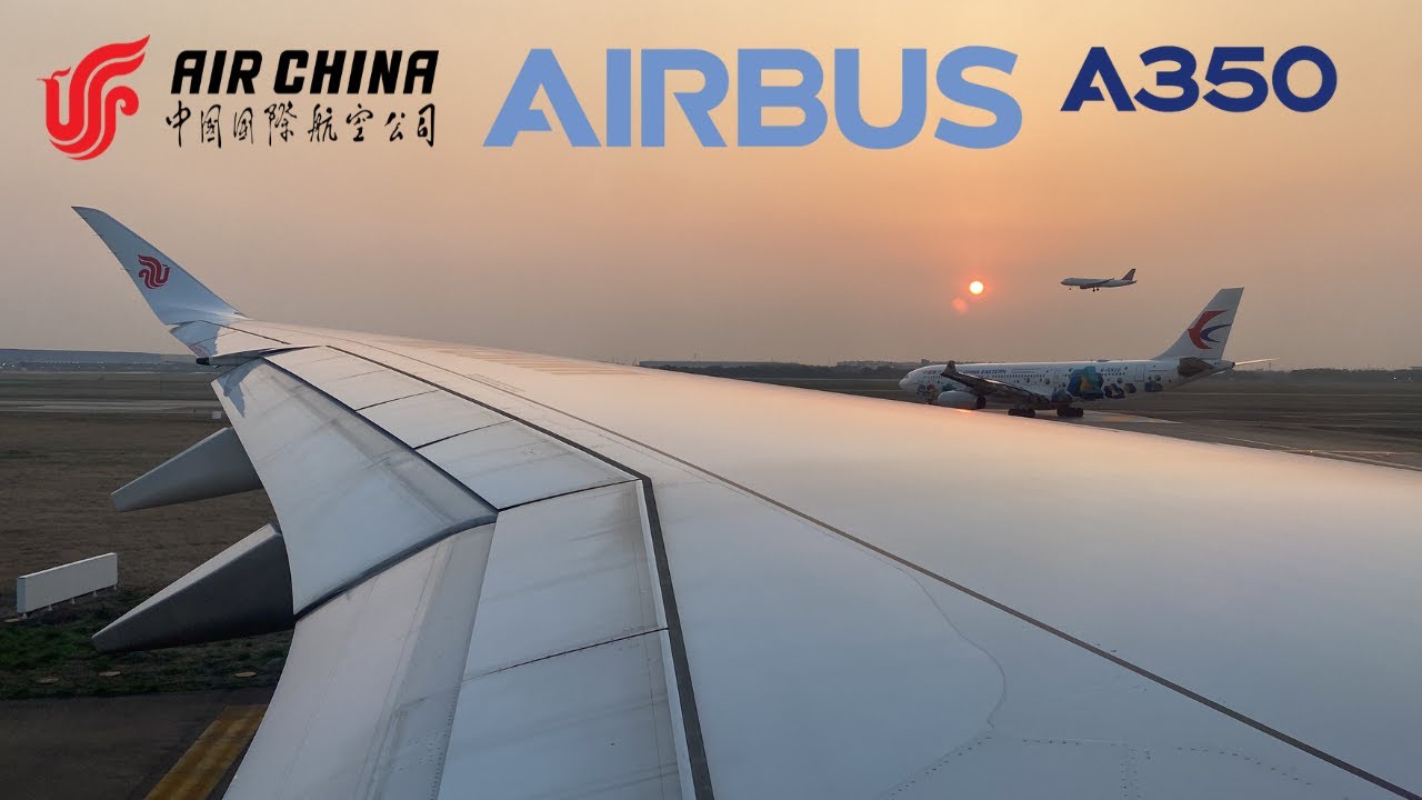 Flight #7 | Air China (Economy) | A350-900 | Shanghai - Guangzhou | CA1865