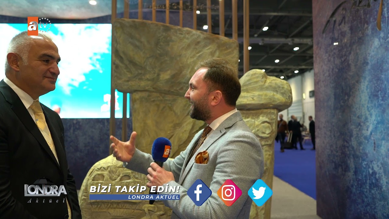 Kültür ve Turizm Bakanı Ersoy Dünya Turizm Fuarında - Londra Aktüel 202. Bölüm