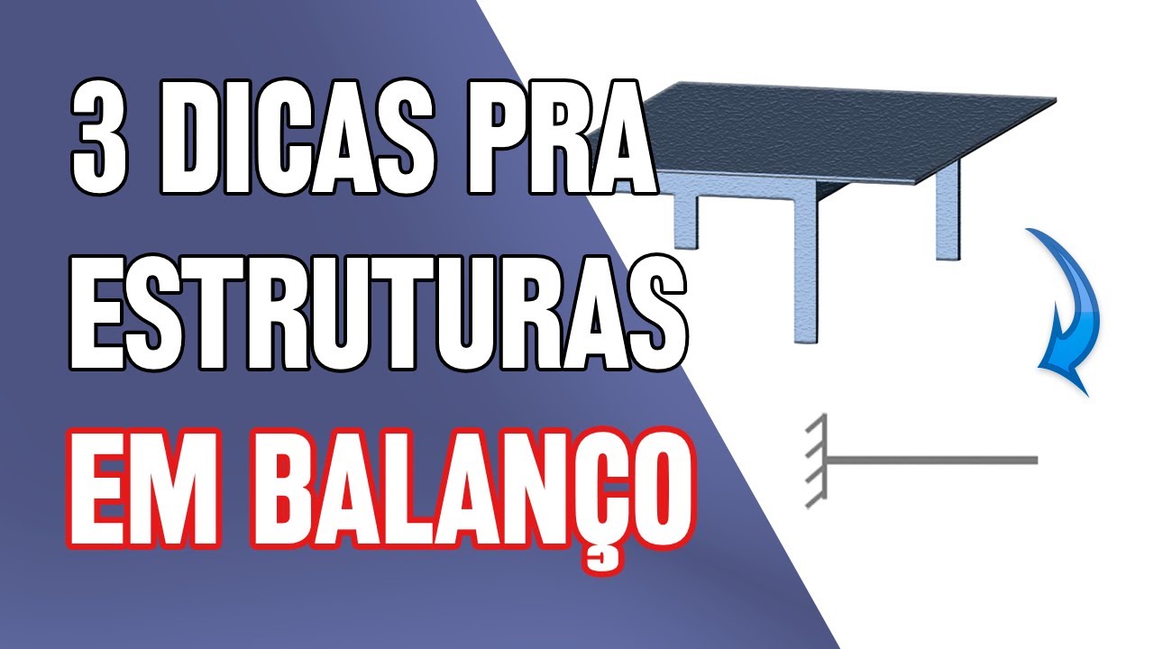 ESTRUTURAS EM BALANÇO: Alguns cuidados na hora de dimensionar