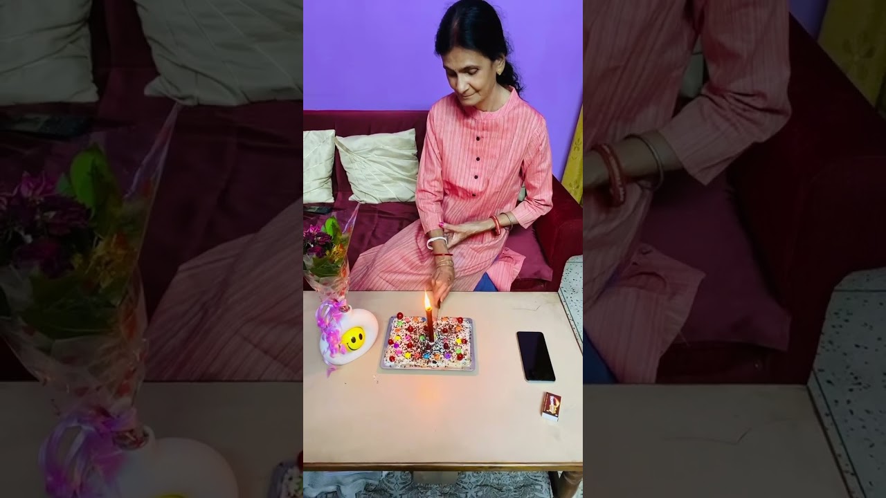 Hey family sharing mother&rsquo;s day cake cutting video&hellip;Cake made by me for the 1st time in OTG..