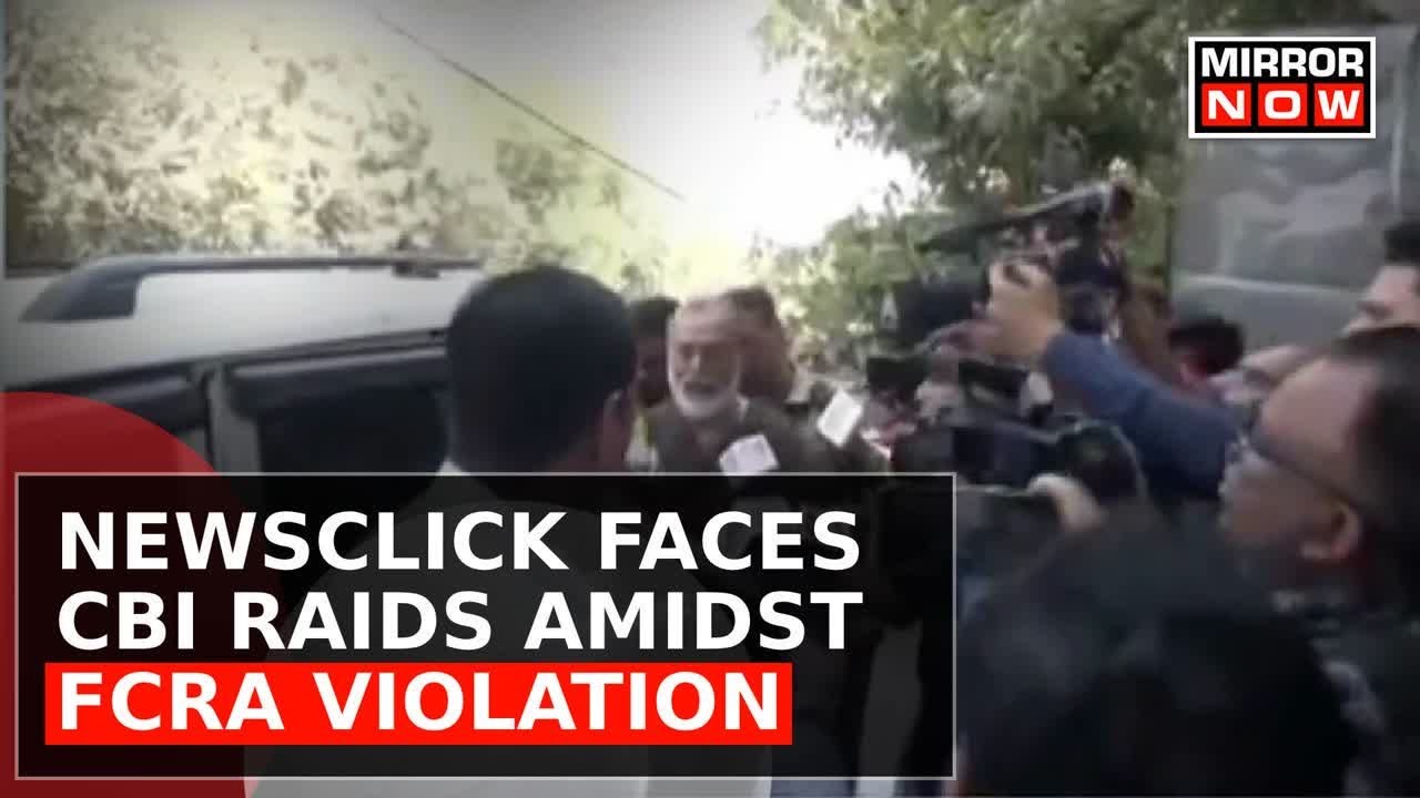 NewsClick Under Scrutiny: CBI Raids Founder's Residence And Office | Latest News | Top Updates