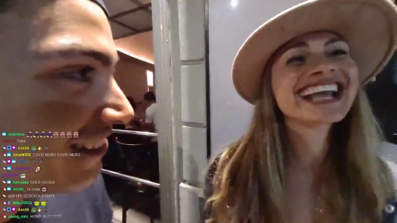 NASKA RIMORCHIA NIKITA DI EX ON THE BEACH I HOMYATOL LIVE
