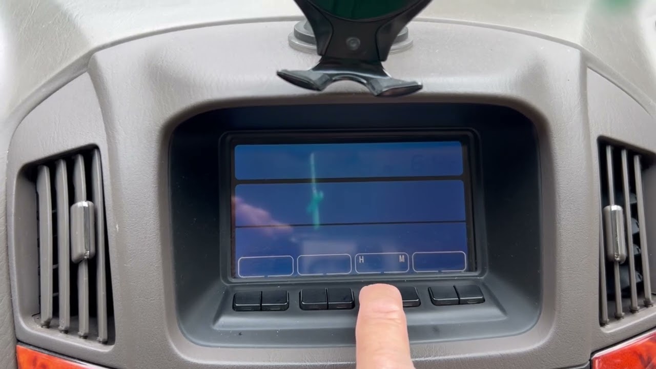 Lexus RX300 2002 Clock Setting