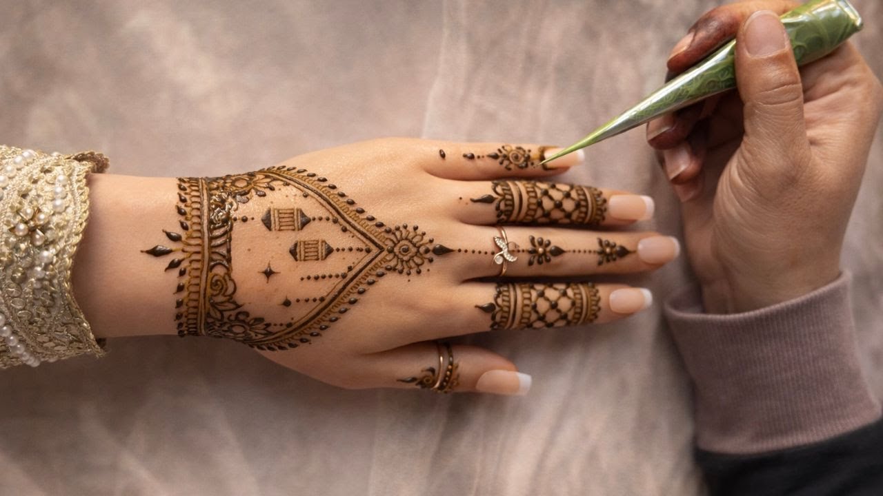 Eid Mehndi Design 2026 | Stylish Back Hand Mehndi for Eid | Arabic Henna @HennabyAyshaNavaz