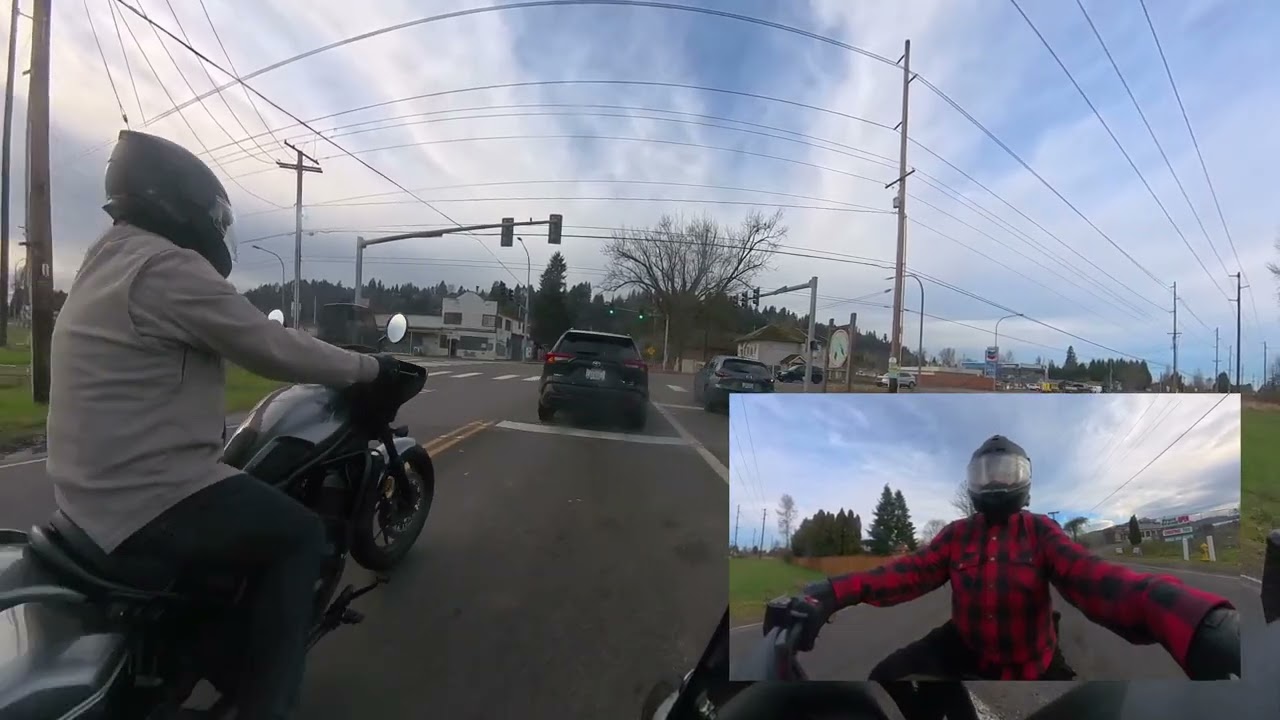 Riding to Lunch