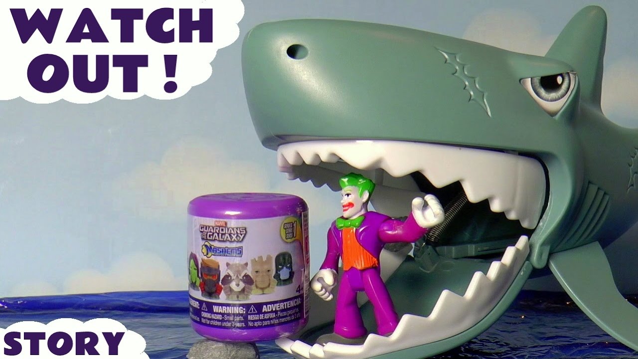 Mashems Stop Motion Toys Story with Batman
